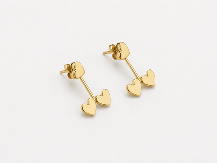 18K Gold Earrings