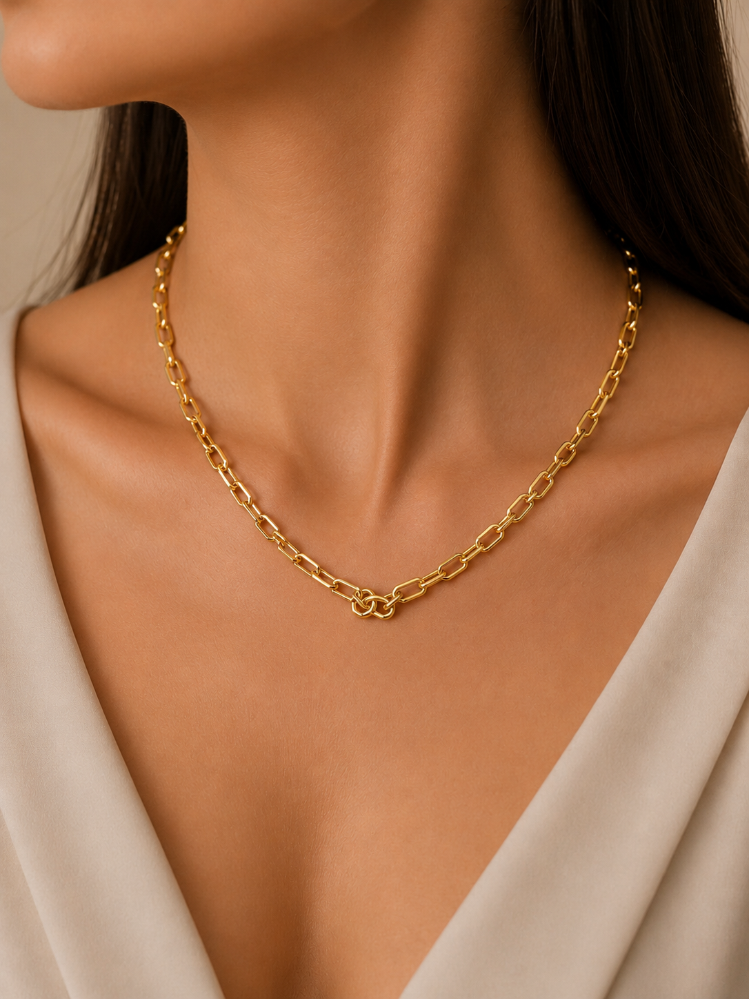 18K Gold Necklace 750