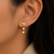 18K Gold Earrings