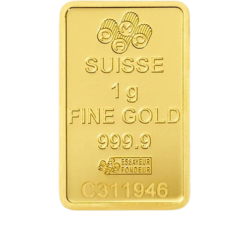 1 Gram PAMP Suisse Lady Fortuna Gold Bar