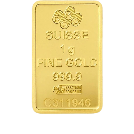 1 Gram PAMP Suisse Lady Fortuna Gold Bar