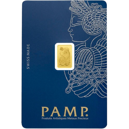 1 Gram PAMP Suisse Lady Fortuna Gold Bar