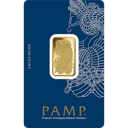 Lingot d'or 10g Pamp Sisse Lady Fortuna