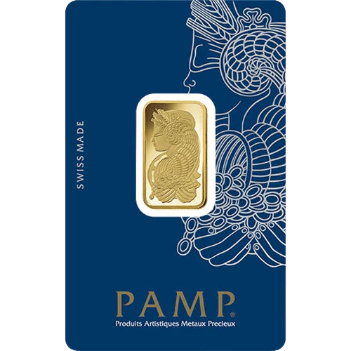Lingot d'or 10g Pamp Sisse Lady Fortuna