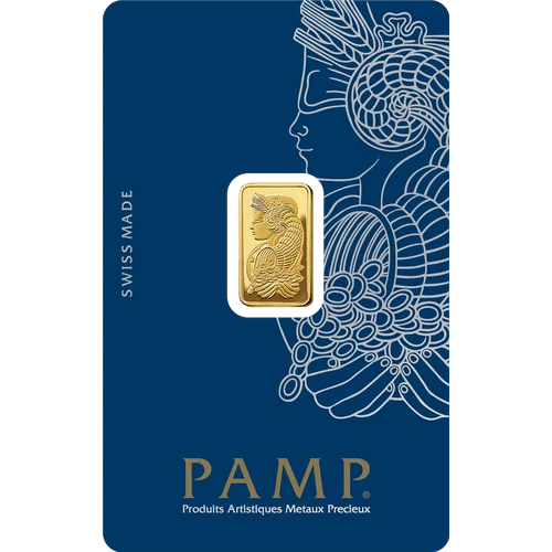 2.5 Gram PAMP Suisse Lady Fortuna Gold Bar