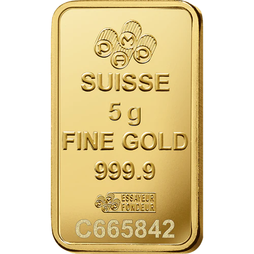 5Gram PAMP Suisse Lady Fortuna Gold Bar